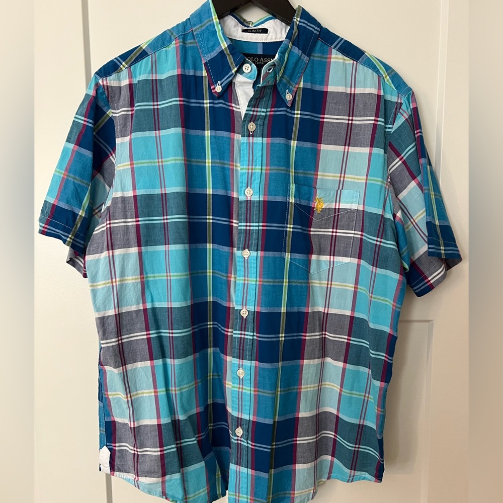 U.S. Polo Assn Short Sleeve Button Down